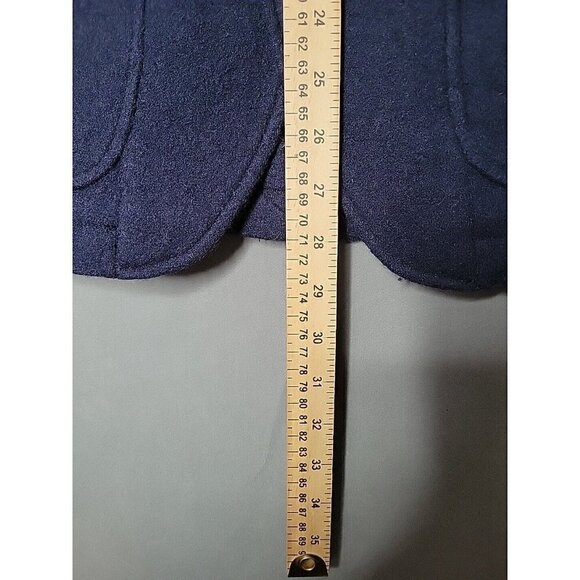 Club Monaco 100% Wool Navy Jacket Blazer Button Up Size S, Classic! - Picture 11 of 12